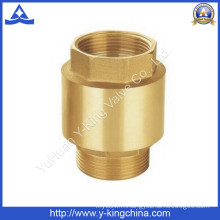 Brass Non Return Valve Spring Check Valve (YD-3002)